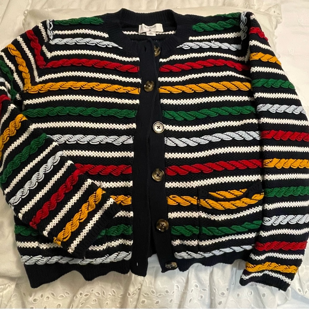 La Ligne x Target Striped Cardigan